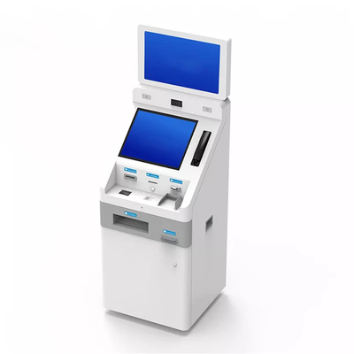 Màn hình cảm ứng kép ATM Máy rút tiền Đầu đọc thẻ Máy quét mã Qr