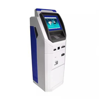 CPU I3 120G Máy rút tiền ATM Màn hình cảm ứng kép Kiosk tự phục vụ