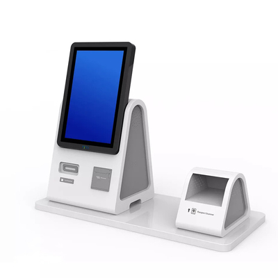Kiosk Signage kỹ thuật số 17 inch Đầu đọc thẻ rút tiền tự động