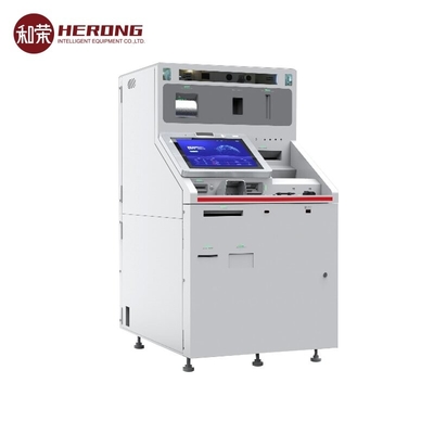 850mm chiều rộng Máy thanh toán thông minh Lobby STM 19 Inch Financial Equipment