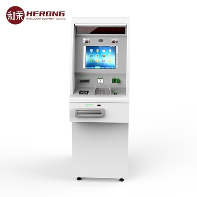 Hệ thống tái chế tiền mặt màu trắng 1850mm An ninh cao thông qua máy CRM tường