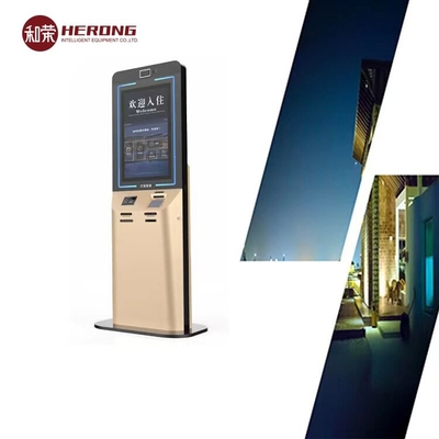 Khách sạn tự phục vụ Check In Kiosk 32 inch màn hình với cảm ứng 50nits
