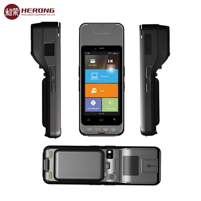 DDR3 Portable POS Terminal Android 8.1 Long Zebra 2D Scanner pin Thời gian hoạt động > 8 giờ