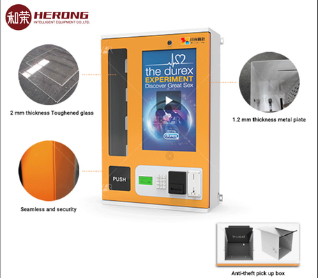 Máy bán hàng điện tử Drop Sensor Touch Screen Touch Screen Speaker