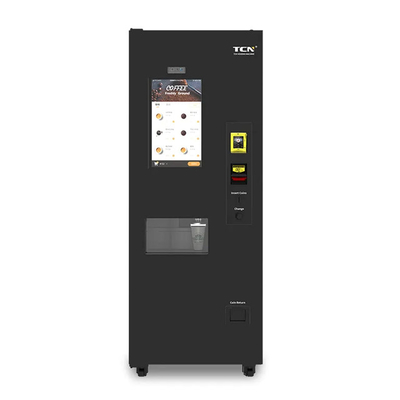 Máy bán cà phê trà nóng hoặc đá ngoài trời với màn hình thông minh 20 inch