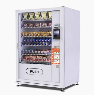 Máy bán hàng tự động cho đồ ăn nhẹ Thực phẩm tự phục vụ thông minh ngoài trời Máy phòng nội thất