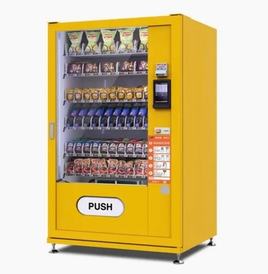 Máy bán hàng tự động cho đồ ăn nhẹ Thực phẩm tự phục vụ thông minh ngoài trời Máy phòng nội thất