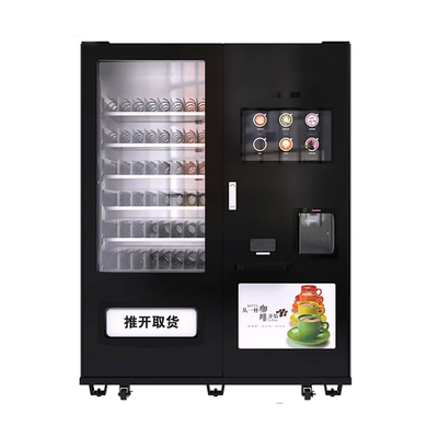 Máy bán tự phục vụ cà phê trà đông lạnh với màn hình 17 inch