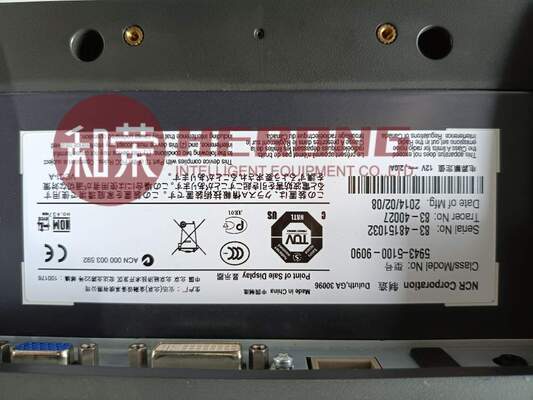 Bộ phận hiển thị LED 15 inch NCR ATM chất lượng cao MỚI có giao diện USB | SN: 5943-5100-9090, 594351009090 | Thông số nguồn: 12V DC 2.0A