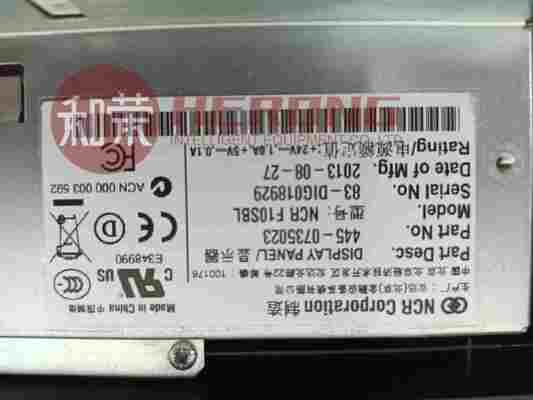 Máy ATM NCR chất lượng cao MỚI F10SBL GOP Bảng điều khiển đồ họa tự phục vụ Màn hình LCD | PN: 445-0735023/4450735023 | Thông số nguồn: +24V DC 1.0A, +5V DC 0.1A