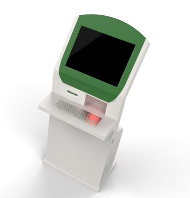 Màn hình cảm ứng Kiosk quản lý hàng đợi tự phục vụ với bàn phím