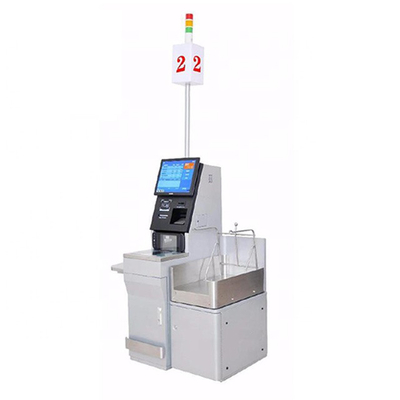 Màn hình cảm ứng Hệ thống tự phục vụ RFID Máy tự phục vụ trong siêu thị