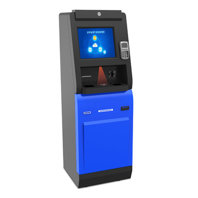 Màn hình cảm ứng 8GB Máy gửi tiền mặt Kiosk Máy thu đổi ngoại tệ Atm