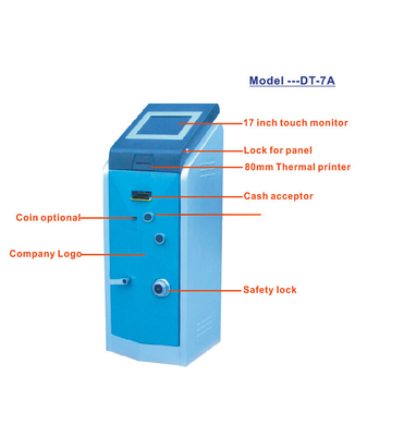 Smart Hotel 8ms Card Dispenser Kiosk Máy thanh toán tự phục vụ