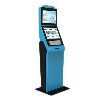 Nhà hàng 256GB Hệ thống tự đặt hàng Kiosk tự thanh toán với máy in nhiệt