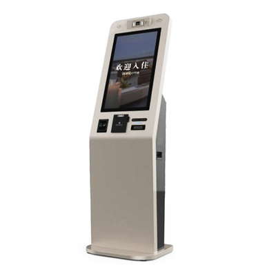 Máy thanh toán tự động kiosk dịch vụ khách hàng ODM FCC với máy rút thẻ phòng