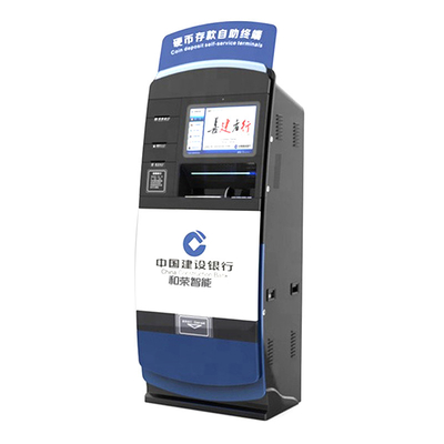 Thông minh Đa chức năng Tiền giấy Tiền xu Máy gửi tiền mặt Kiosk Atm