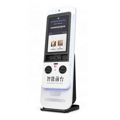 Không có người giám sát Lễ tân tự phục vụ Khách sạn Hệ thống kiosk máy tự nhận phòng