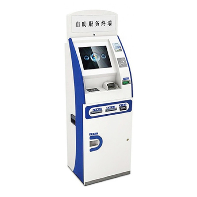 Trạm cảnh sát Hệ thống kiosk nhận tiền mặt RS232 FCC