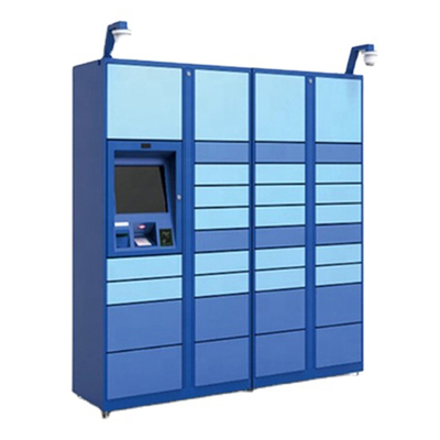 Máy bán hàng tự động tự phục vụ thông minh ngoài trời Kiosk Máy nhận tiền 24/7
