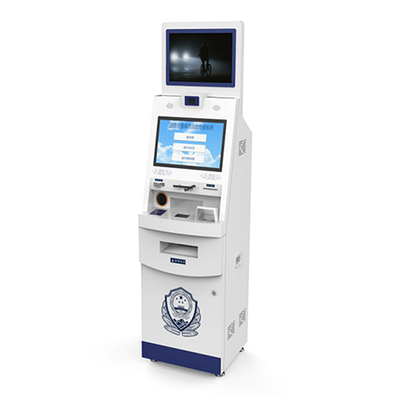 26 '' Ba màn hình SDK Kiosk tự phục vụ Kiosk kỹ thuật số ngoài trời cho ngân hàng