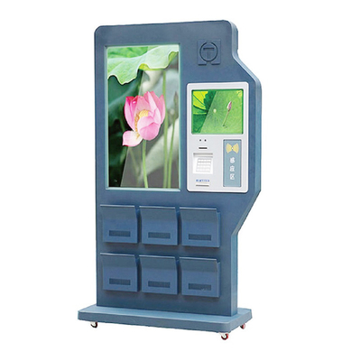 Màn hình cảm ứng 42 inch Màn hình kiosk biển báo kỹ thuật số với đầu đọc thẻ RFID