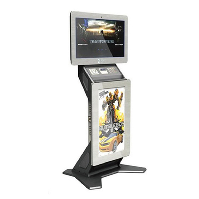 Thiết kế hiện đại Kiosk tự phục vụ mã hóa ngoài trời với màn hình cảm ứng hiển thị quảng cáo