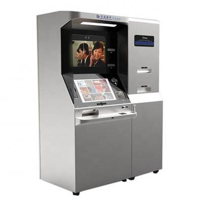 Máy rút tiền mặt kép Kiosk Atm Máy rút tiền mặt để rút tiền