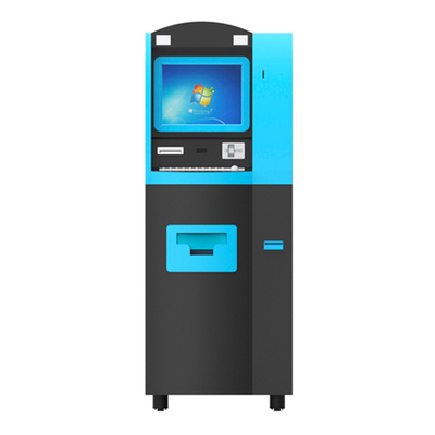 Máy rút tiền ATM tự phục vụ Kiosk ngân hàng với màn hình cảm ứng LCD 17 "