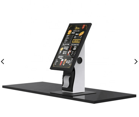 Nhà hàng Thức ăn tự phục vụ Thông tin về kiosk POS Kiosk mini có giá đỡ máy in