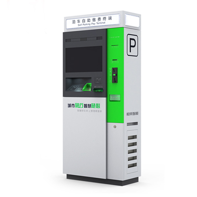 Kiosk bán vé máy bay tự phục vụ Thiết bị có đầu đọc thẻ ngân hàng và tiền mặt