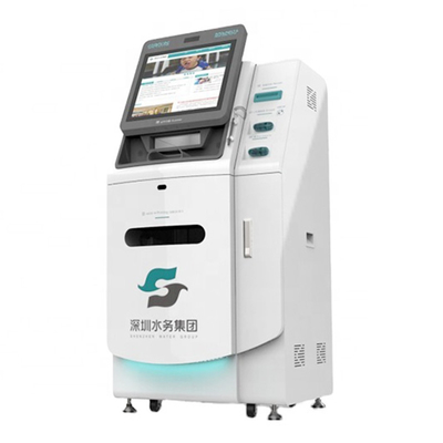 Kiosk tự phục vụ thông tin tương tác của chính phủ để quét giấy phép A3