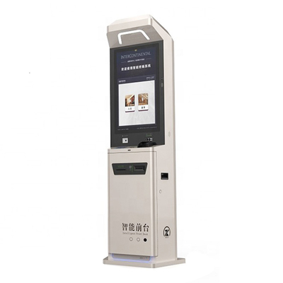 Màn hình cảm ứng màn hình cảm ứng Kiosk Totem Lcd của Chính phủ với Máy in bàn phím
