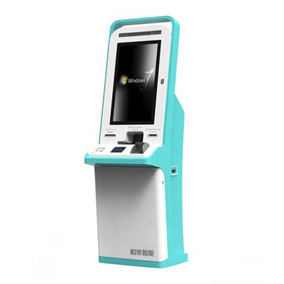 Màn hình cảm ứng màn hình cảm ứng Kiosk Totem Lcd của Chính phủ với Máy in bàn phím