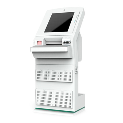 Nhà ga tự phục vụ 18,5 inch Kiosk của chính phủ để kiểm tra bảo hiểm xe