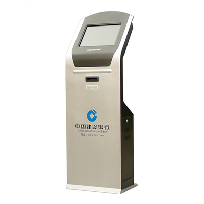 Nhà ga tự phục vụ 18,5 inch Kiosk của chính phủ để kiểm tra bảo hiểm xe