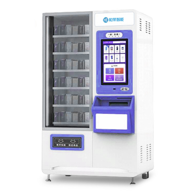 Tự phục vụ máy bán mỹ phẩm tự động Kiosk với máy quét mã QR