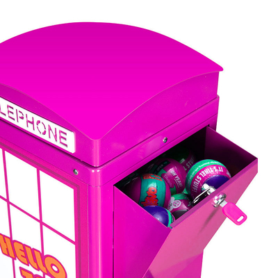 Trò chơi giải trí Máy bán hàng tự động Kiosk Điện thoại Hình dạng gian hàng