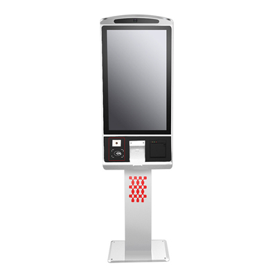 Máy thanh toán màn hình cảm ứng 32 inch Kiosk với máy in nhiệt và máy quét mã Qr