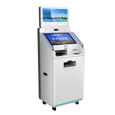 Ban quản lý chính thức Tòa nhà Tự phục vụ Kiosk Thanh toán Bàn phím kim loại Bàn phím kim loại Máy quét mã Qr Máy in Vị trí