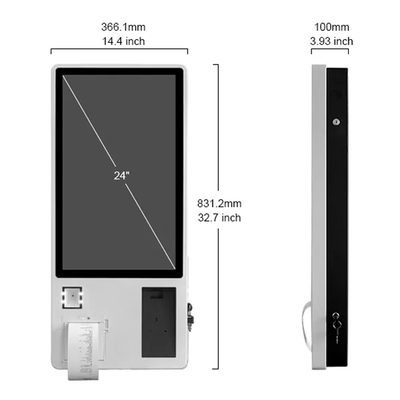 Màn hình cảm ứng Máy in tự phục vụ Máy thanh toán Trạm đặt hàng Kiosk