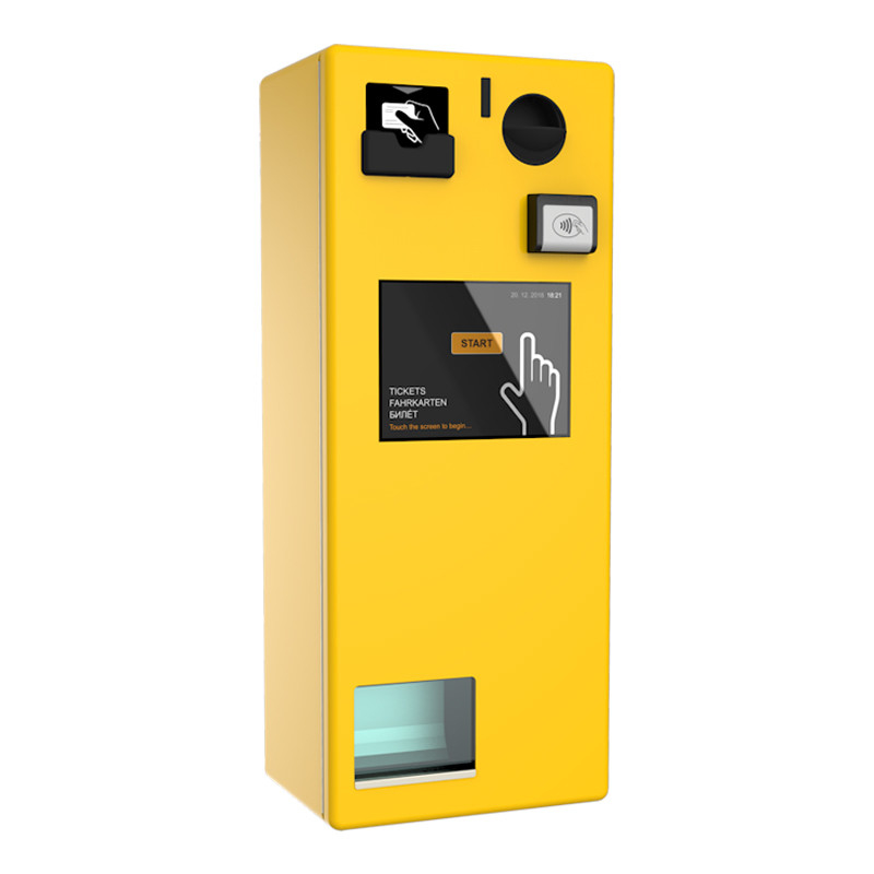 Máy bán vé tự động 22 inch Máy bán hàng tự động Máy kiosk thanh toán cho khu vực công cộng