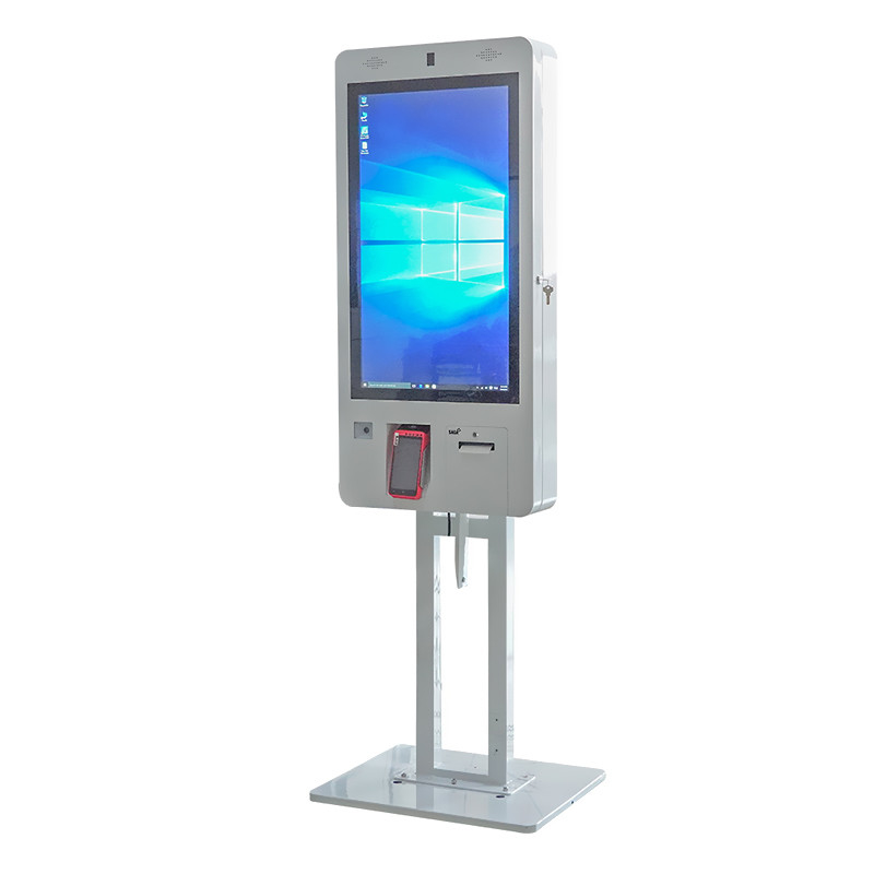 Kiosk tự đặt hàng thông minh cho nhà hàng fastfood Kiosk thanh toán máy quét QR