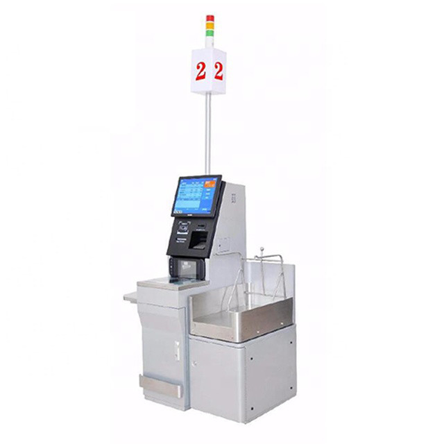 Màn hình cảm ứng Hệ thống tự phục vụ RFID Máy tự phục vụ trong siêu thị
