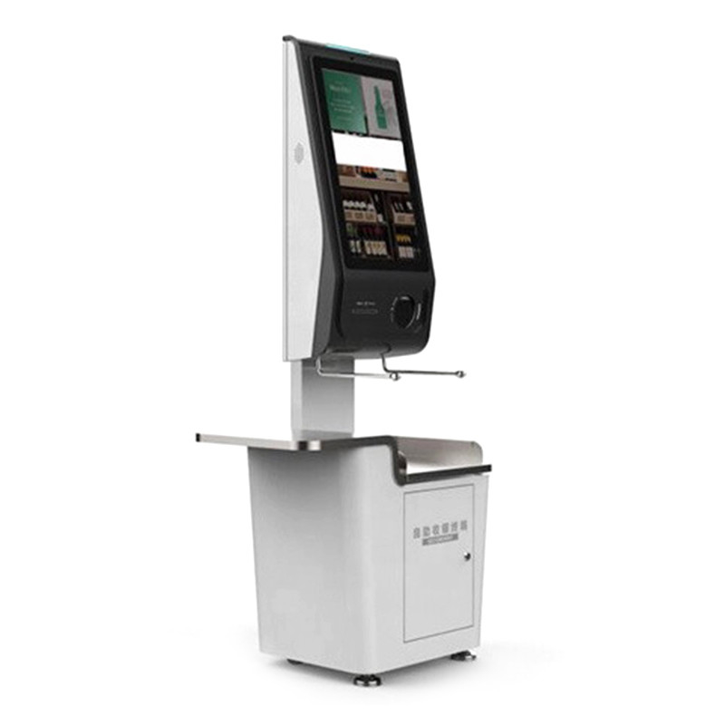 Máy POS Kiosk tự phục vụ đa chức năng 21 inch để thanh toán trong siêu thị
