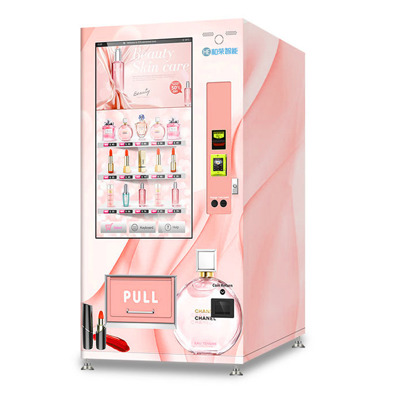 Máy bán hàng tự động Kiosk Cho Môi vẽ quà Đồ chơi trò chơi Chơi nước hoa trang điểm mỹ phẩm