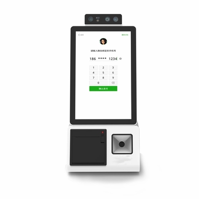 Tự phục vụ đặt hàng thanh toán Kiosk Máy Ips LCD tự đặt hàng Tablet Kiosk 10,1 inch