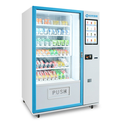 Máy bán đồ ăn nhẹ / đồ uống tự phục vụ Máy bán thực phẩm Kiosk đặc biệt tùy chỉnh