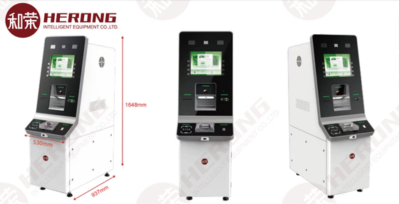 Phòng chờ an ninh cao CRM Tiền máy ATM Hệ thống tái chế tiền mặt Máy R06L