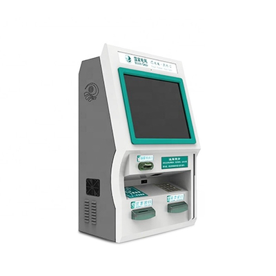 Đầu đọc thẻ RFID tự đặt hàng gắn trên tường 21,5 inch với bàn phím